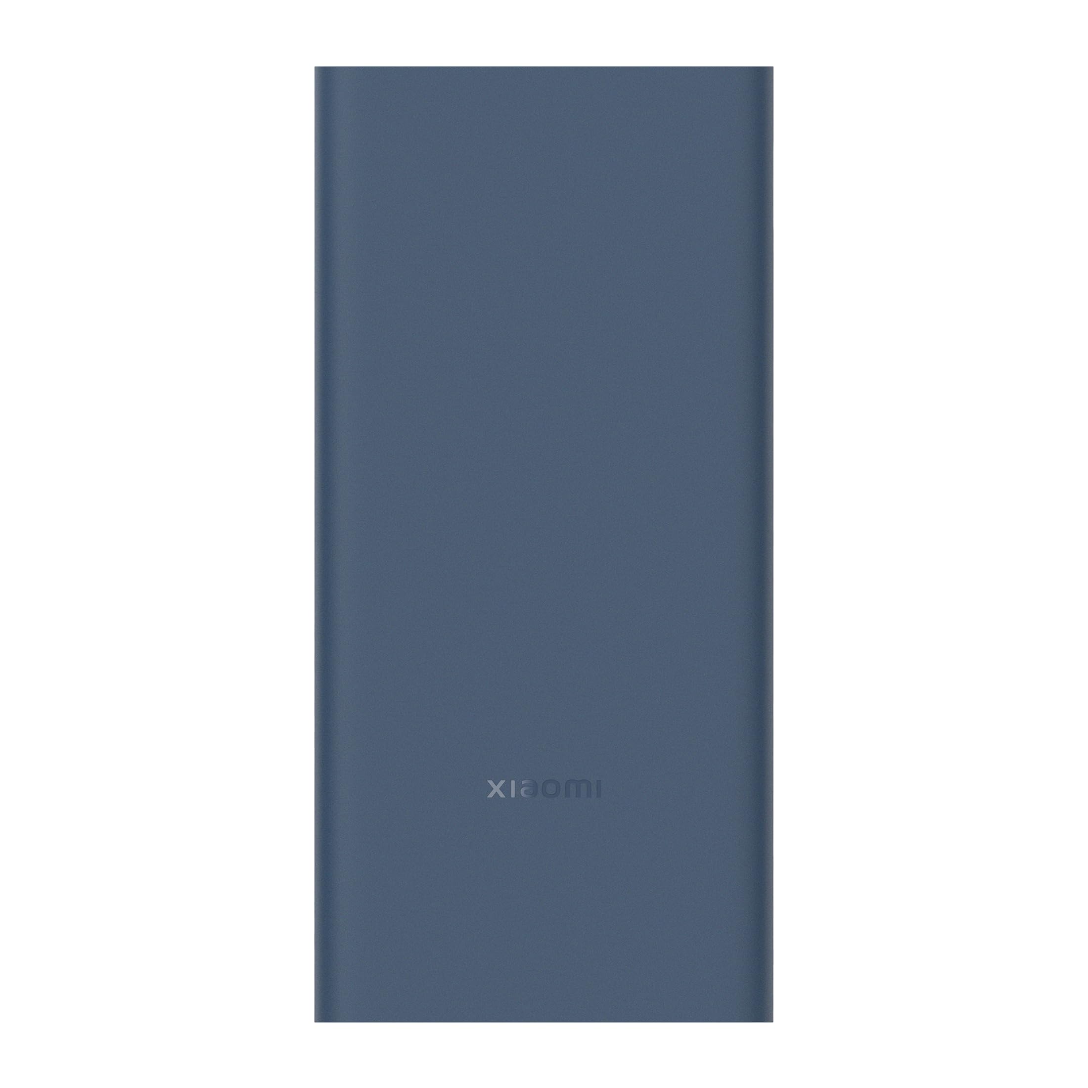 Xiaomi Power Bank 4i 20000mAh 33W Super Fast Charging PD | Power Delivery | QC 3.0|Type C Input & Output |Triple Output Ports|Blue|Supports Android,Apple, Tablets, Earbuds, Watches etc (MI)