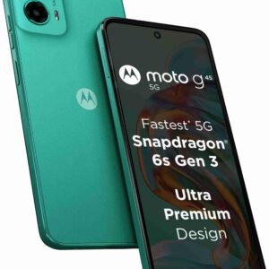 Refurbished Motorola G45 5G (Brilliant Green, 4GB RAM, 128GB Storage) | 6.5" FHD+ Display | Snapdragon 6 Gen1 Processor | 50MP Camera | 16MP Front Camera | 5000mAh Battery | 33W Charging